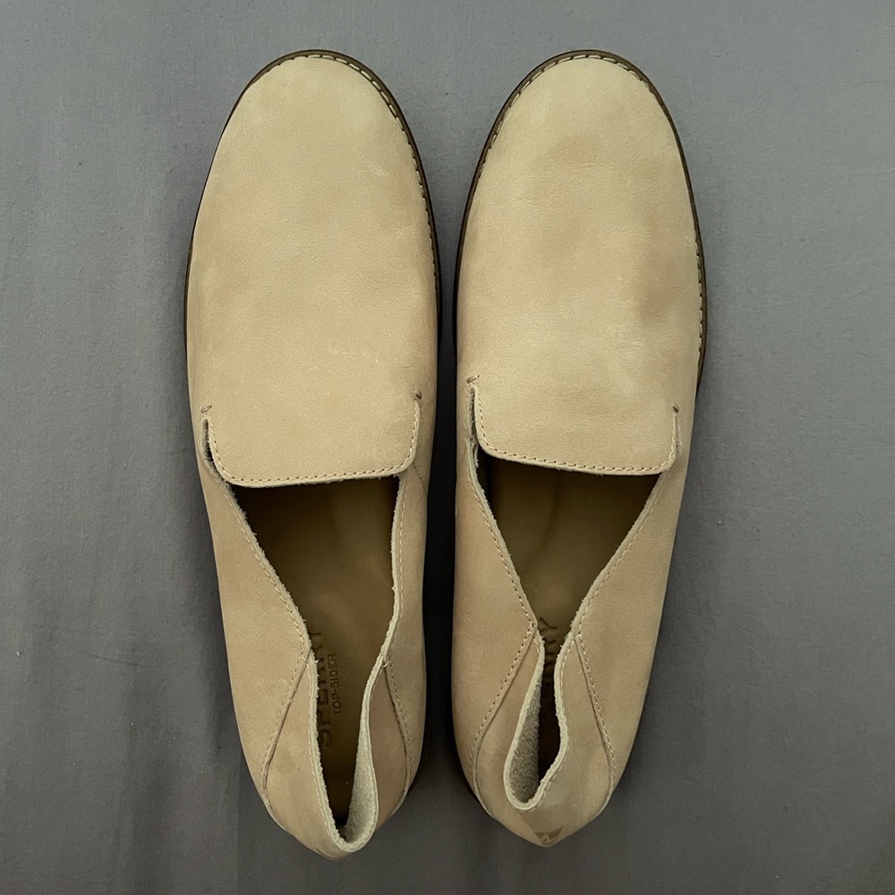 NWOT Sperry Seaport Levy Starlight Leather Loafer